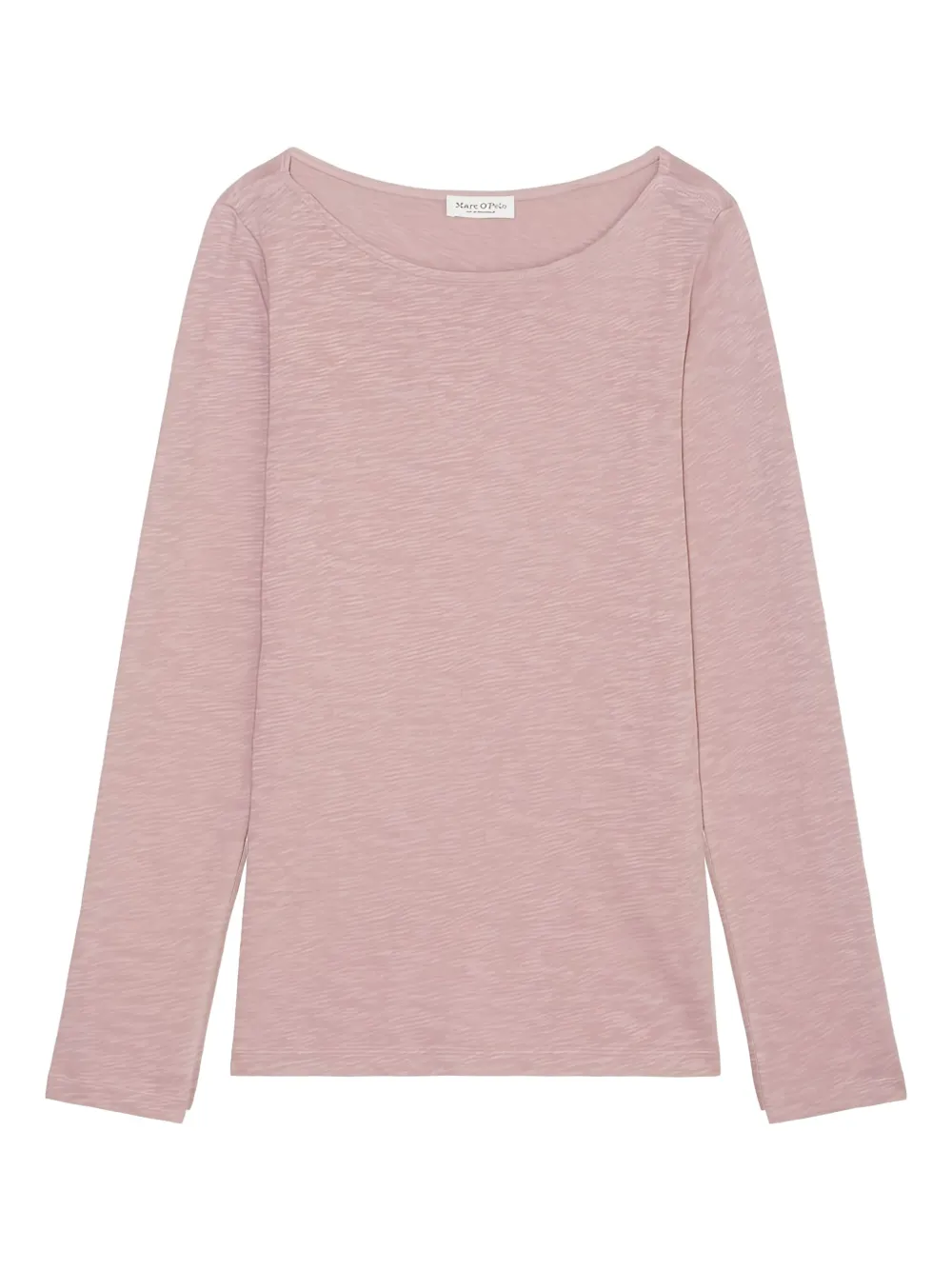 Marc O'Polo long-sleeve boat-neck top | Pink | Image 1