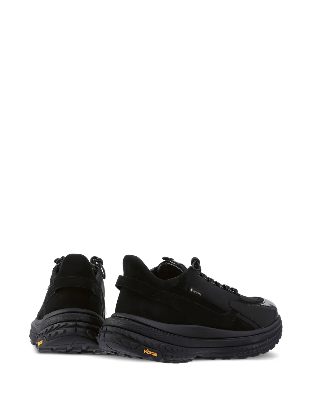 Hogl Zac patent panelled sneakers Black