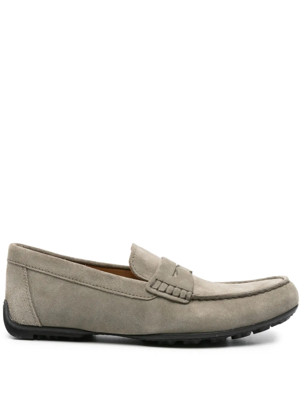 Geox Kosmopolis suede loafers Green