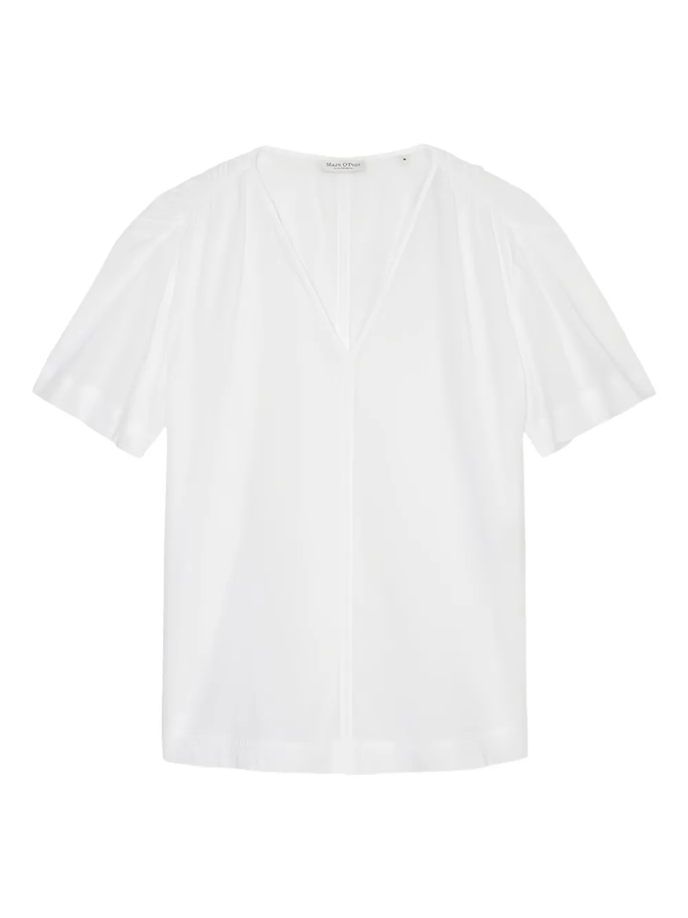 Marc O'Polo V-neck blouse | White | Image 1