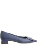 Hogl Holly block-heeled pumps - Blue