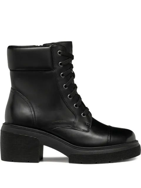 Geox lace-up platform boots