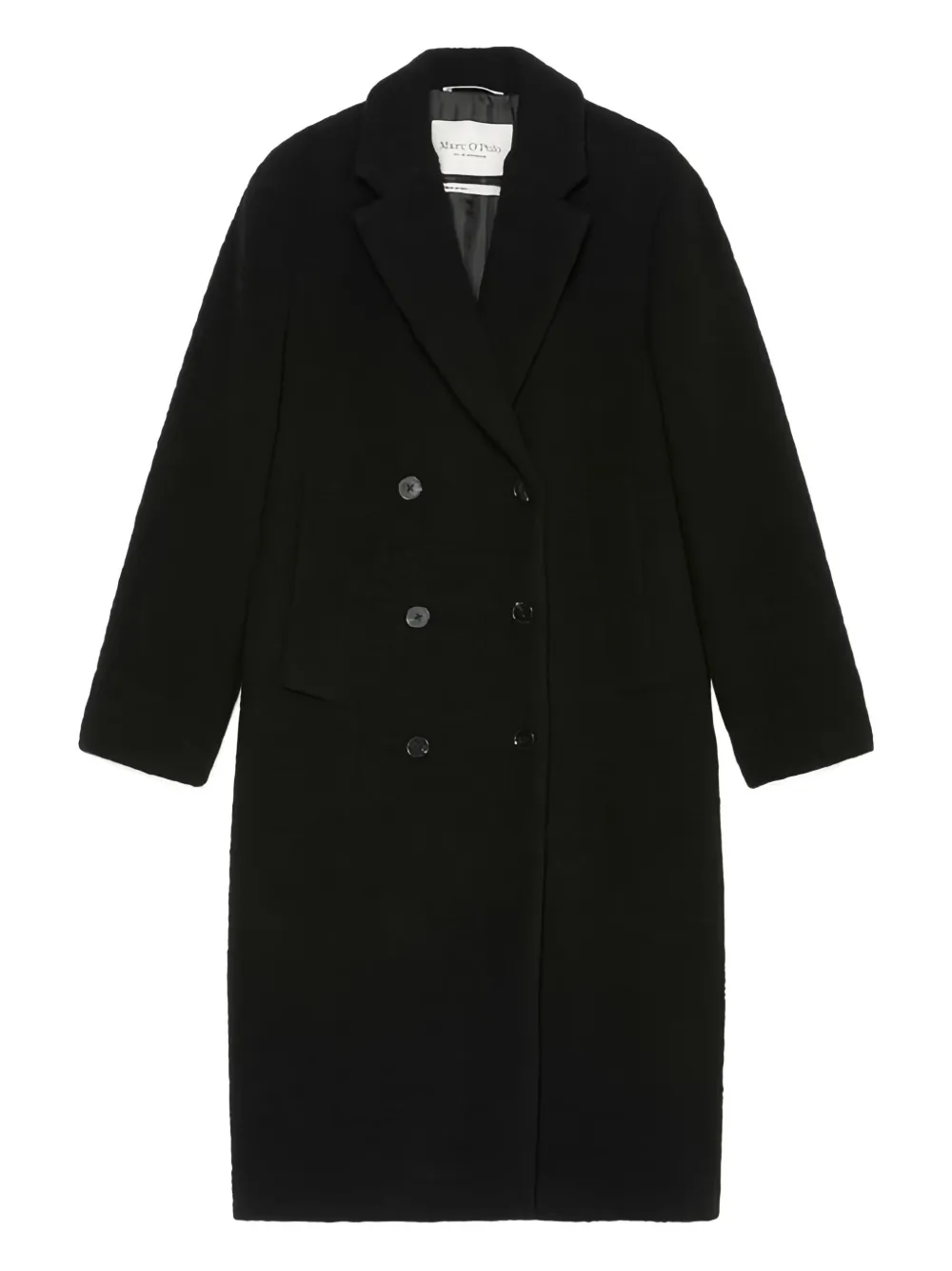 double-breasted coat