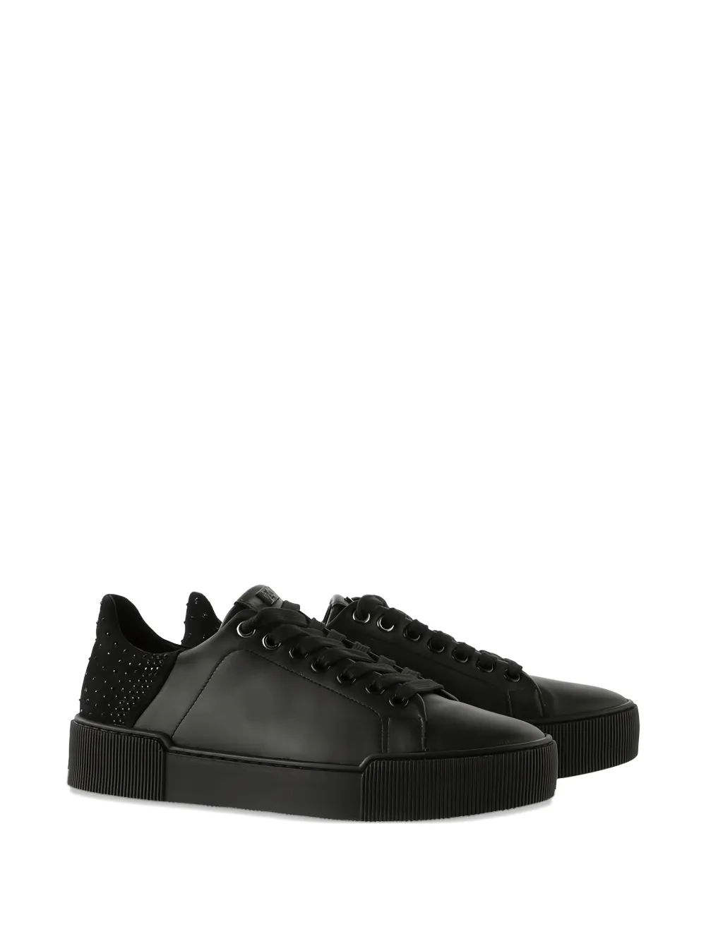 Hogl Sparks studded low-top sneakers Black