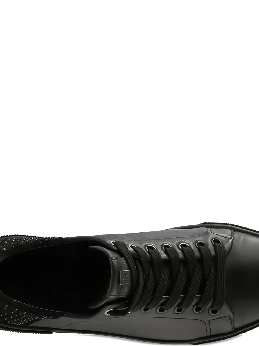 Hogl Sparks studded low-top sneakers Black