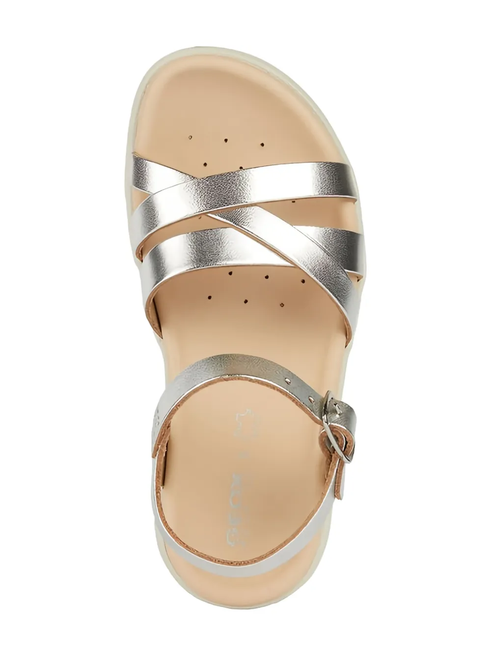 Geox Sandal Soleima Girl In Silver
