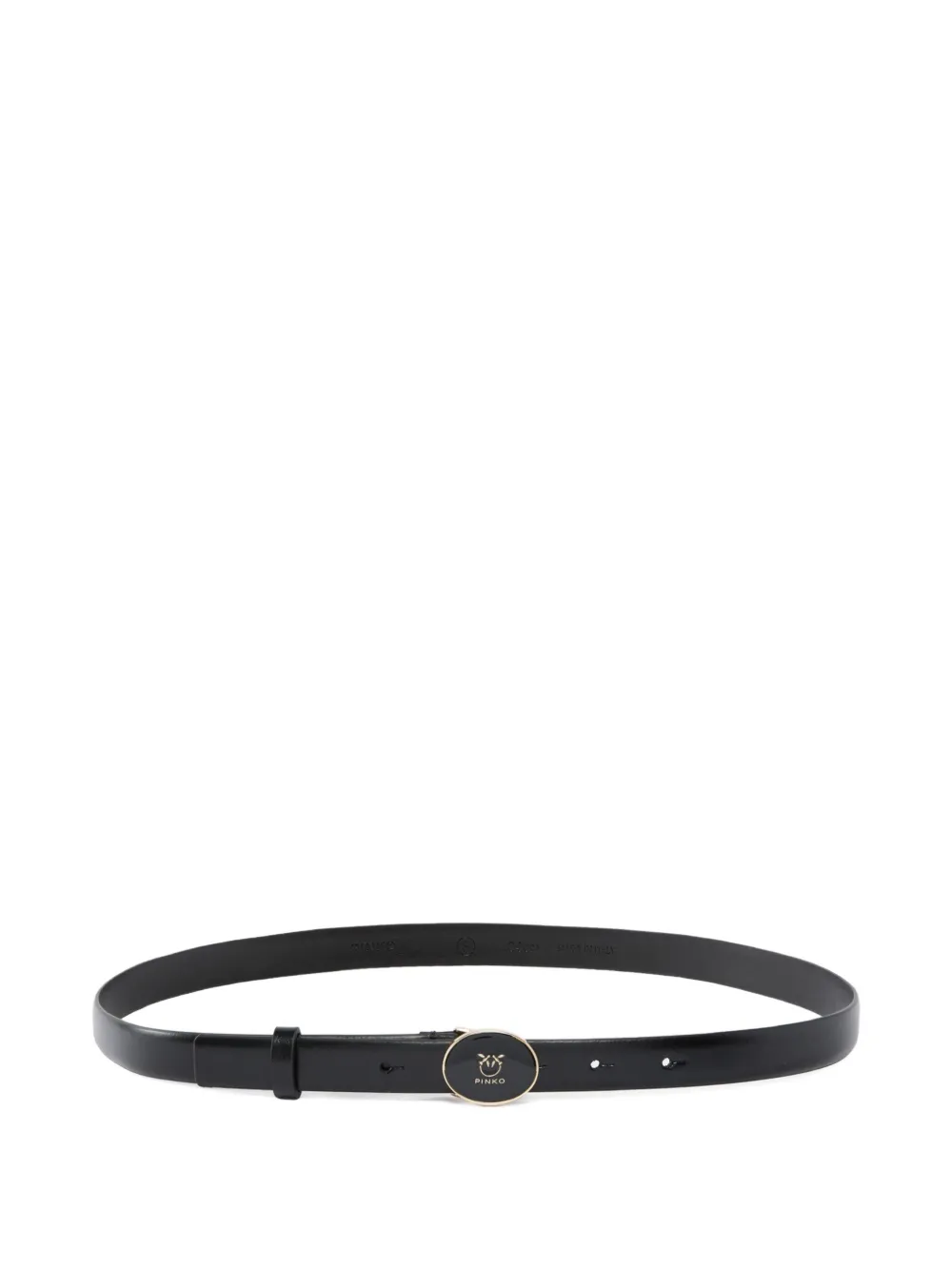 PINKO Love Birds buckle belt | Black | Image 1