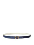 PINKO leather buckle belt - Blue