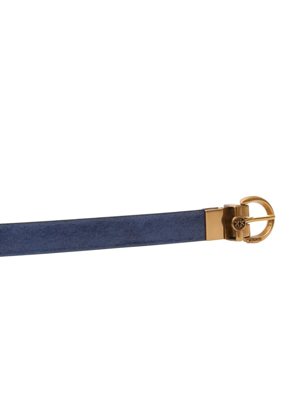 PINKO Leren gespriem Blauw