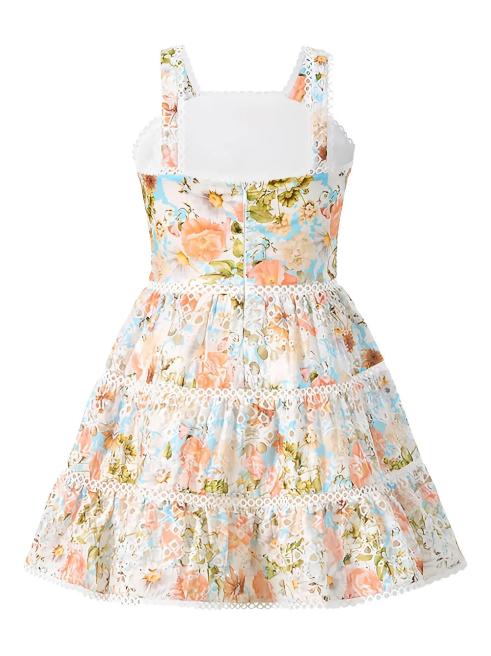 MARLO Daphne embroidered-tiered dress | Girls Casual Dresses | Image 2