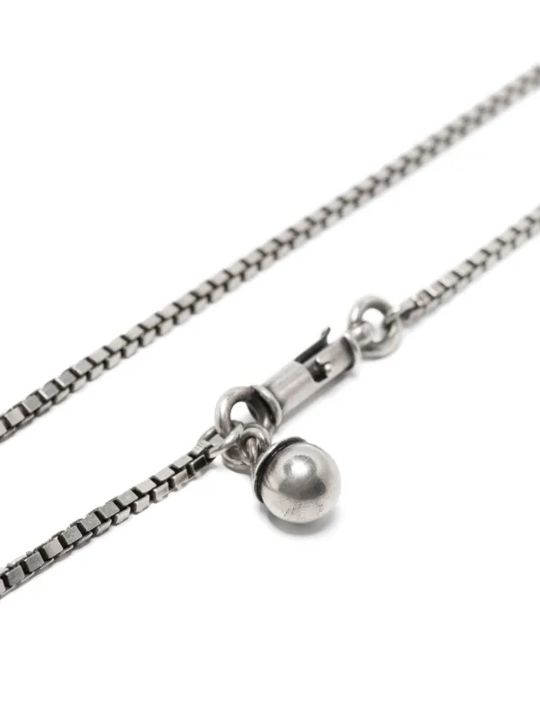 WERKSTATT:MÜNCHEN Symbol Pearl ネックレス | シルバートーン
