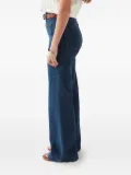 MAISON HOTEL patch-pocket flared trousers - Blue