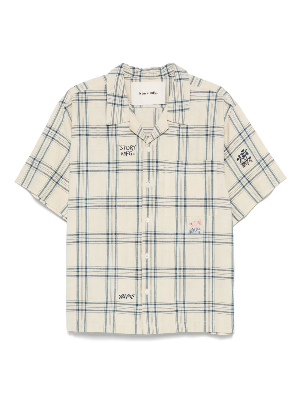 STORY mfg. camisa Greeting | neutro | Image 1