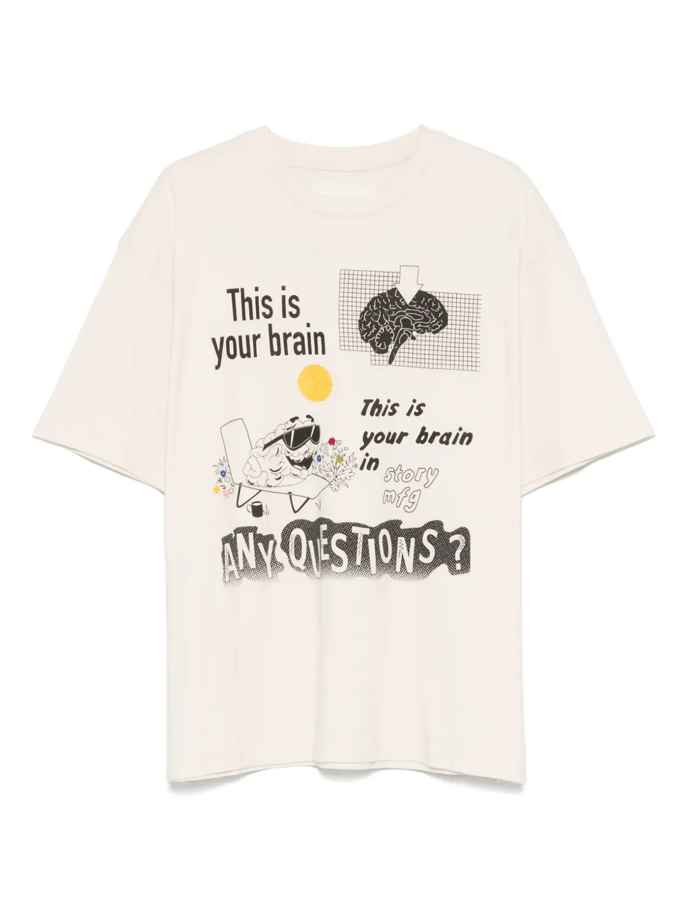 STORY mfg. playera Grateful | neutro | Image 1