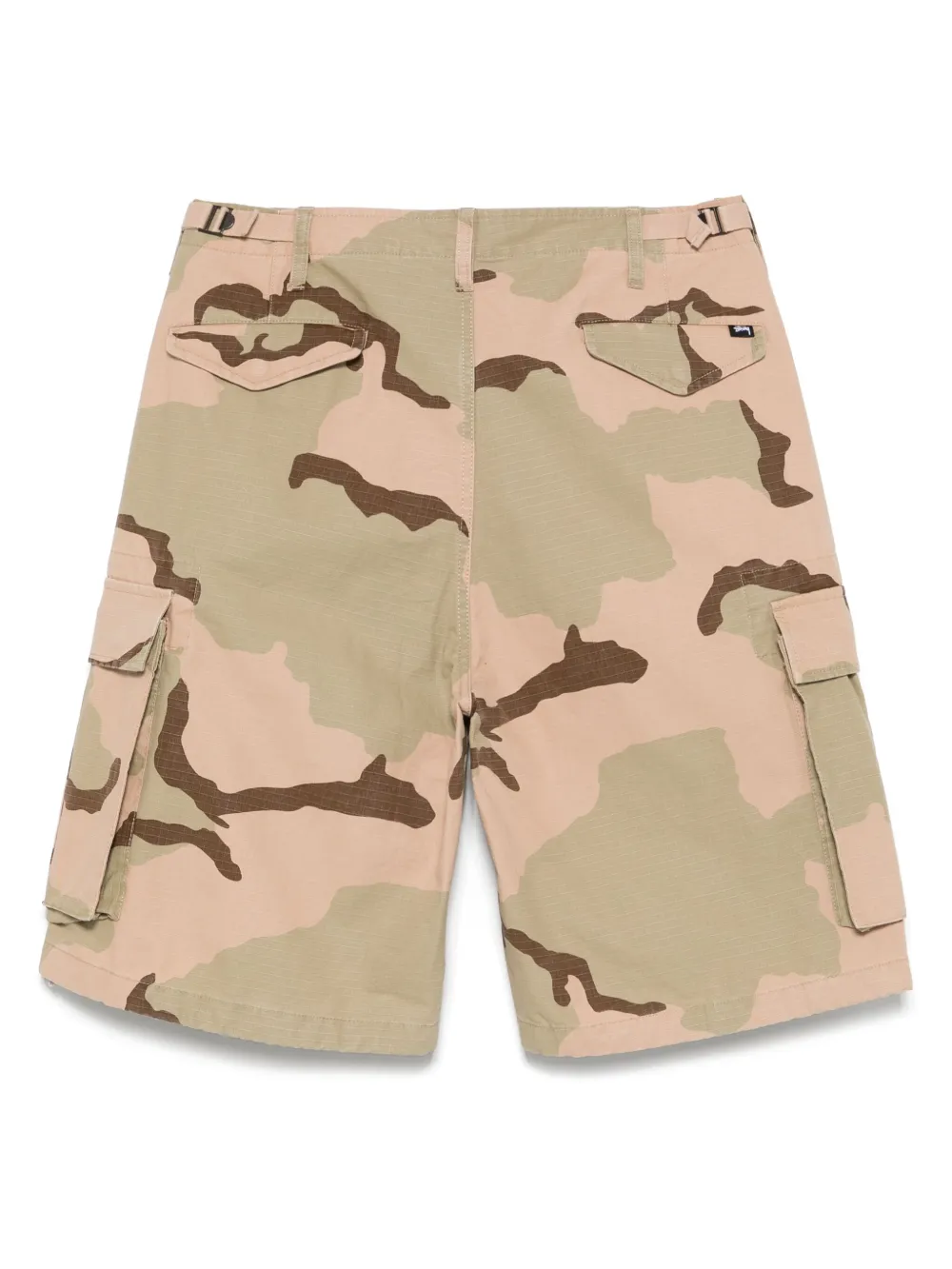 Stüssy cotton shorts - Beige