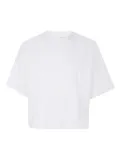 FEAR OF GOD ESSENTIALS logo-patch T-shirt - White