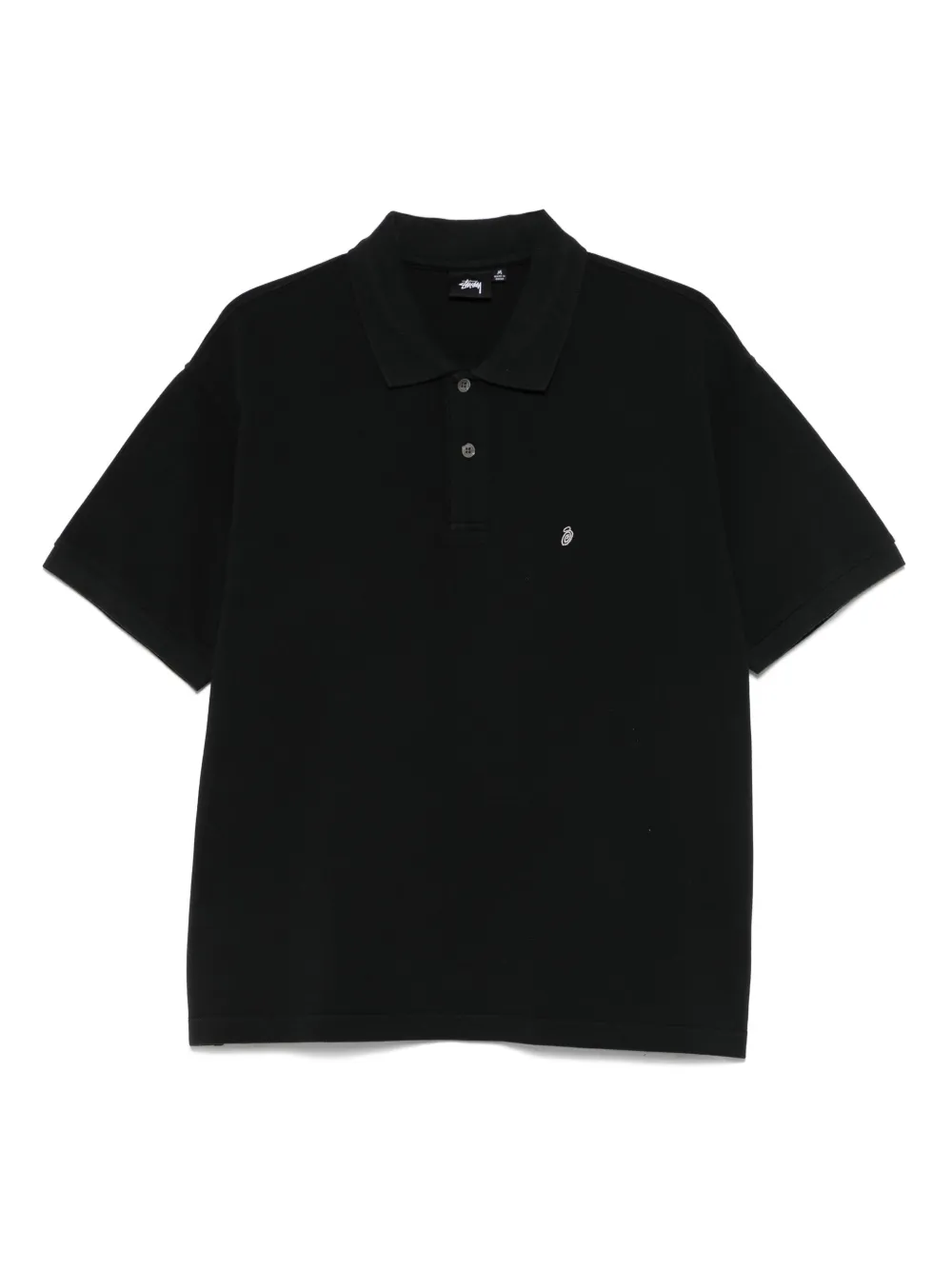 Stüssy playera tipo polo | negro | Image 1