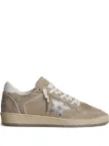 Golden Goose Ball Star LTD star-embellished suede sneakers - Neutrals