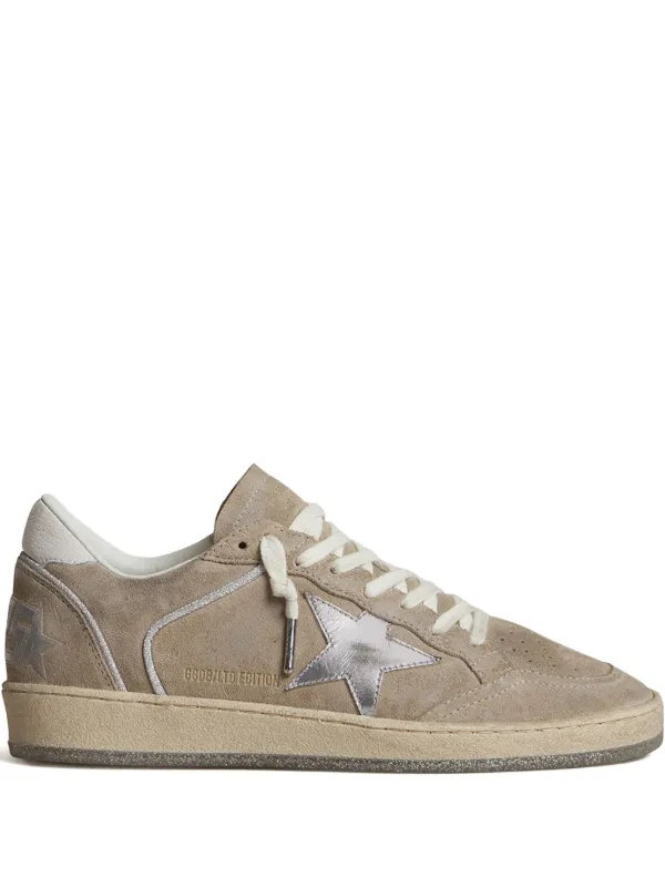 Golden Goose Ball Star LTD star-embellished Suede Sneakers Neutrals  FARFETCH PH - Main Image