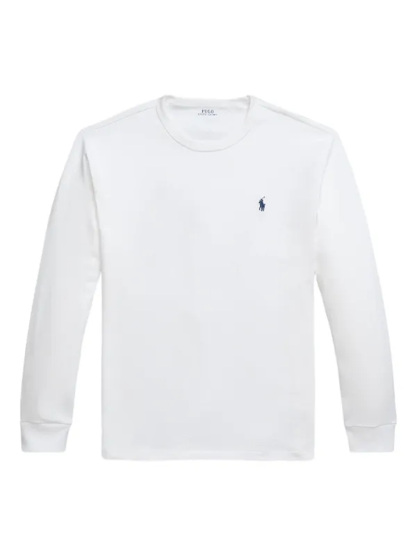 Polo Ralph Lauren クルーネック ロングTシャツ | ホワイト | FARFETCH JP