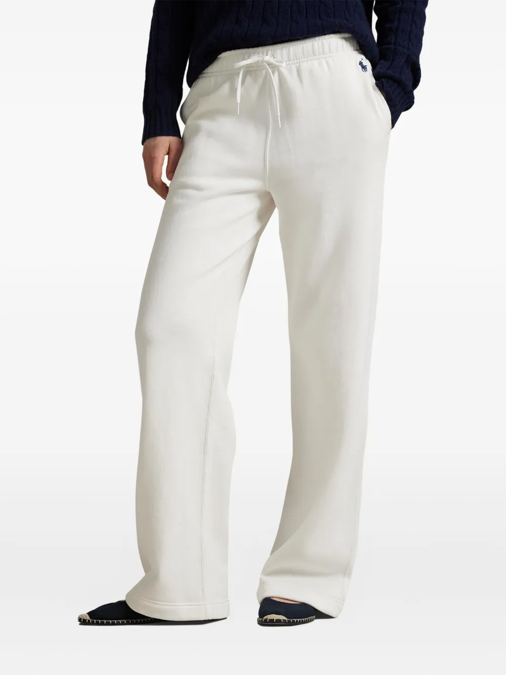 Polo Ralph Lauren Joggingbroek met geborduurd logo Wit
