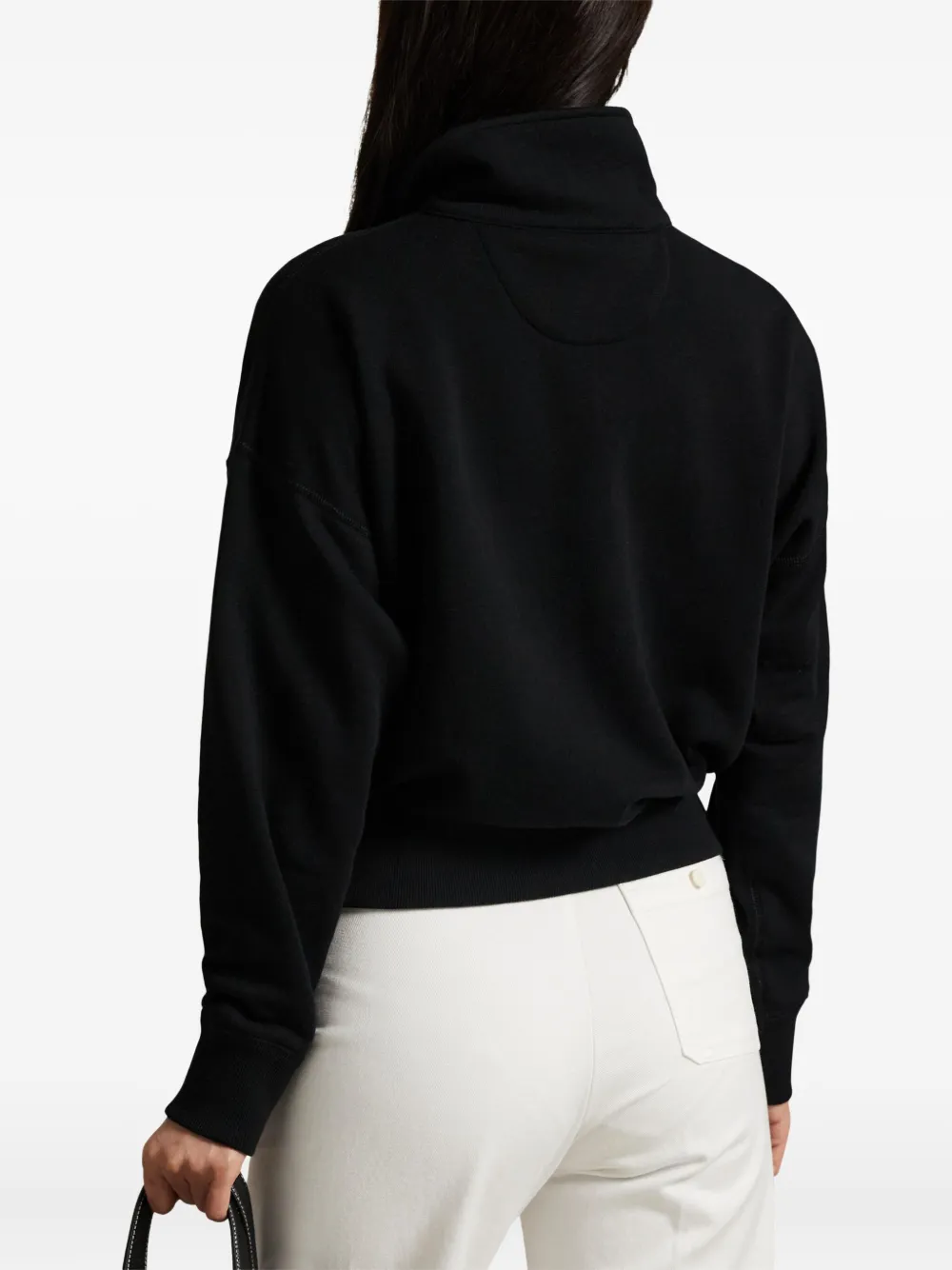 Polo Ralph Lauren Sweater met rits Zwart
