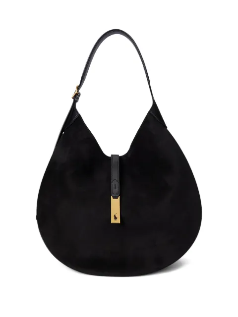 Polo Ralph Lauren suede shoulder bag