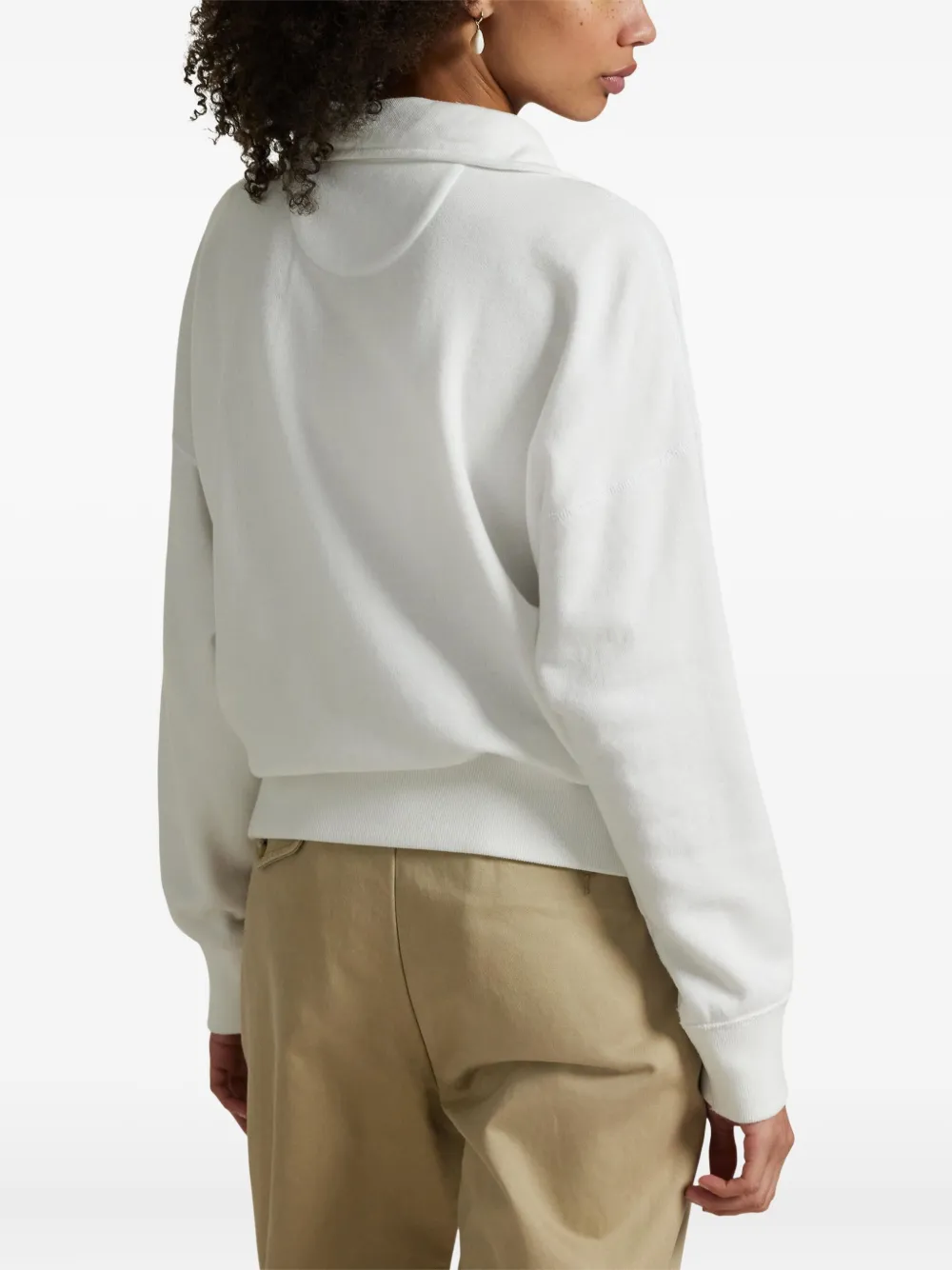 Polo Ralph Lauren Sweater met logoprint Wit