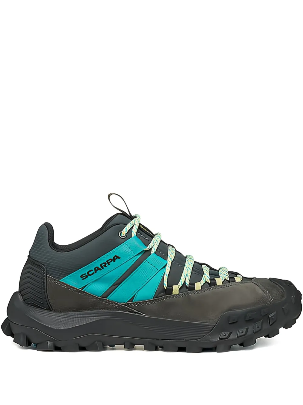 SCARPA lace-up rubber sole trainers Black