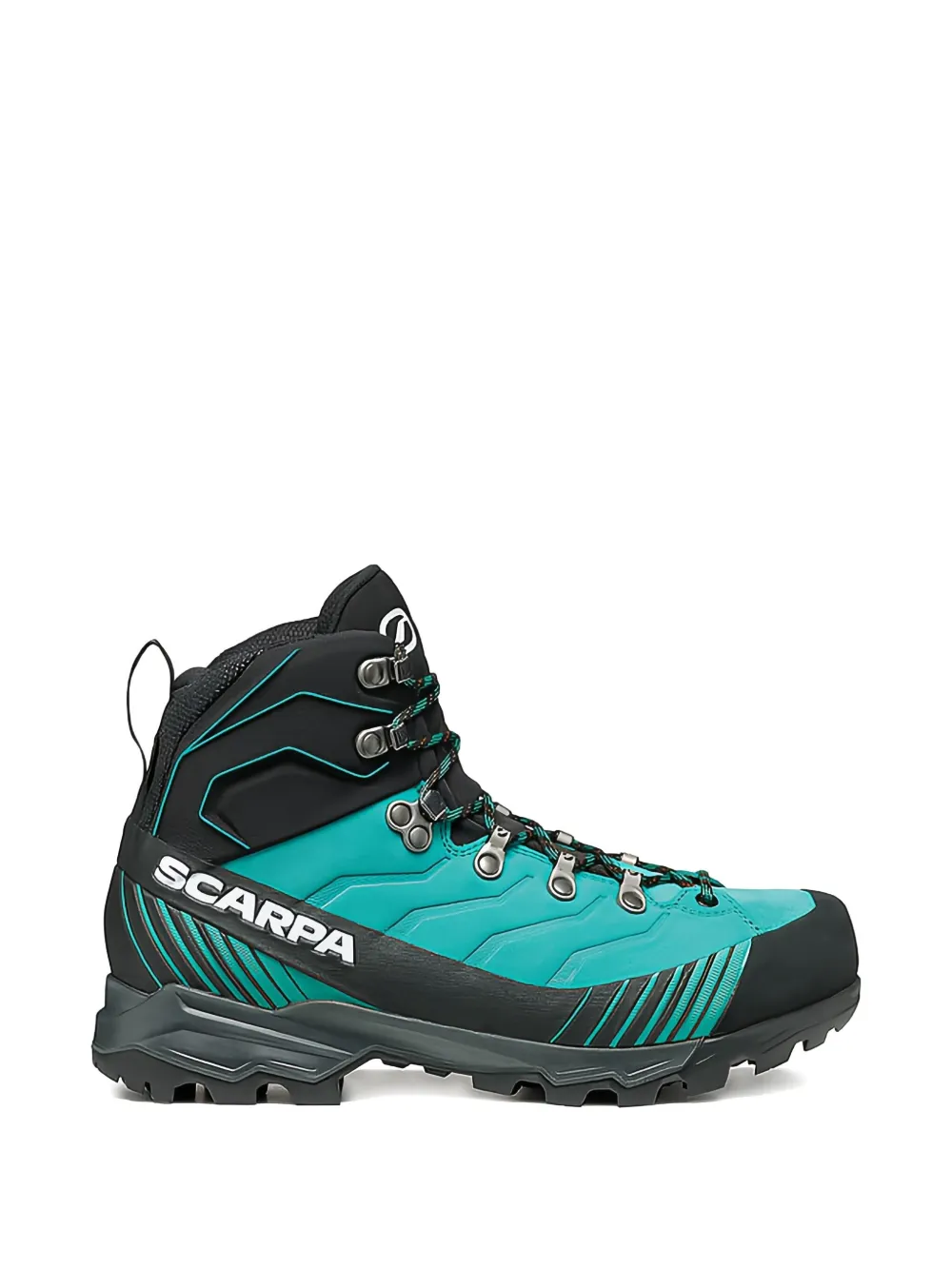 SCARPA lace-up patterned hiking boots Blue