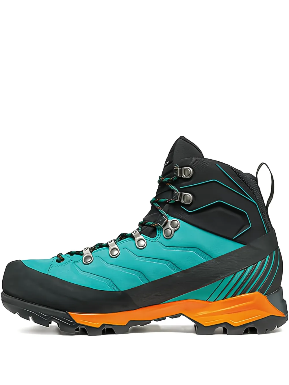 SCARPA lace-up patterned hiking boots Blue