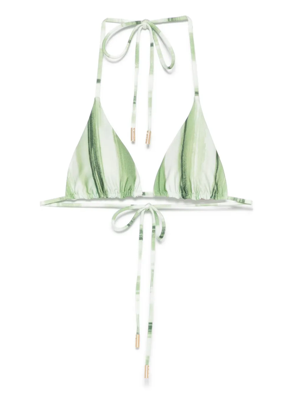 Cult Gaia Triangel bikinitop Groen