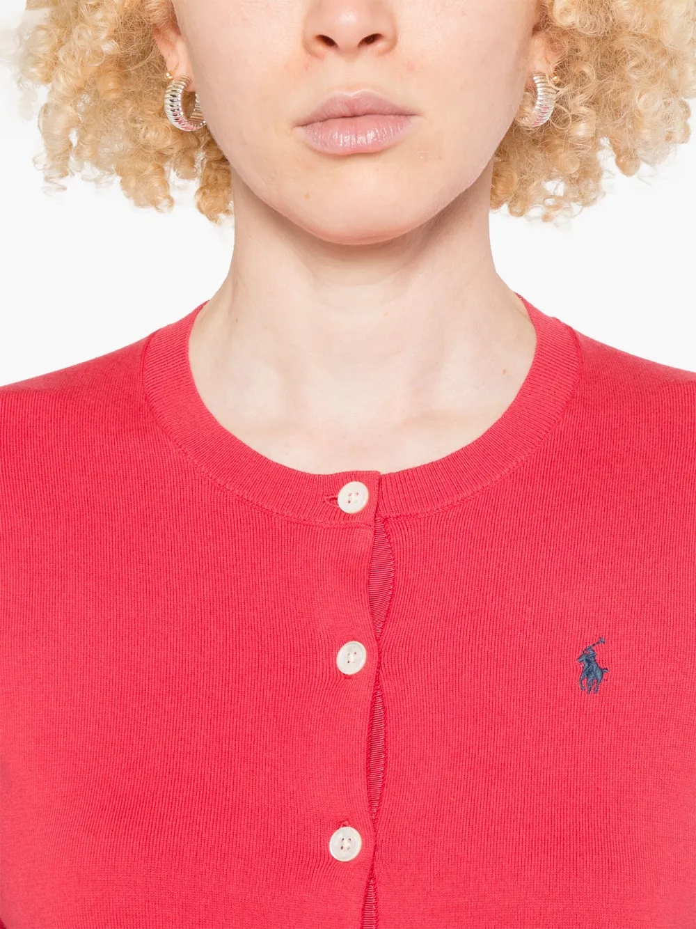 Polo Ralph Lauren Vest met borduurwerk Rood