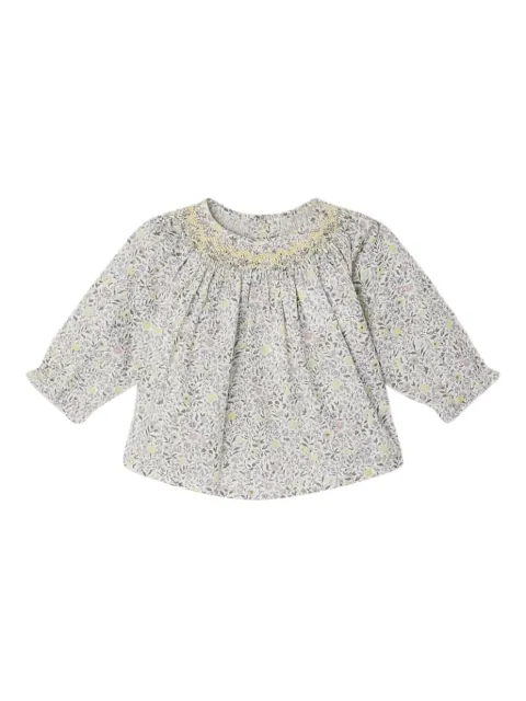 Bonpoint floral smocked top