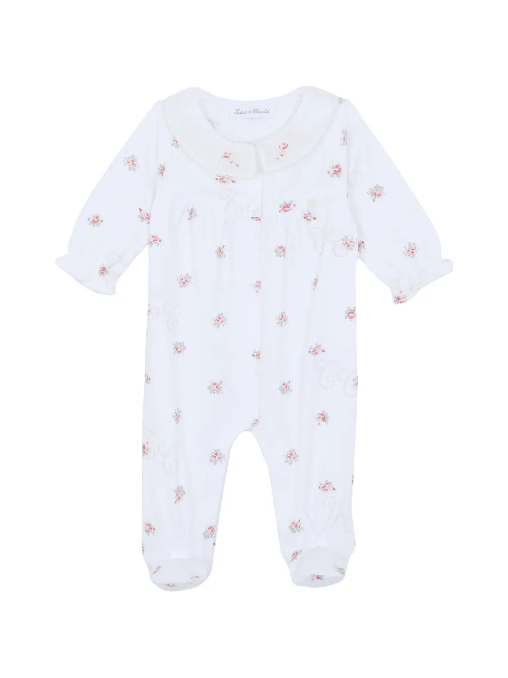 Tartine Et Chocolat floral pajamas - Bianco