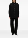 LEMAIRE belted trousers - Black