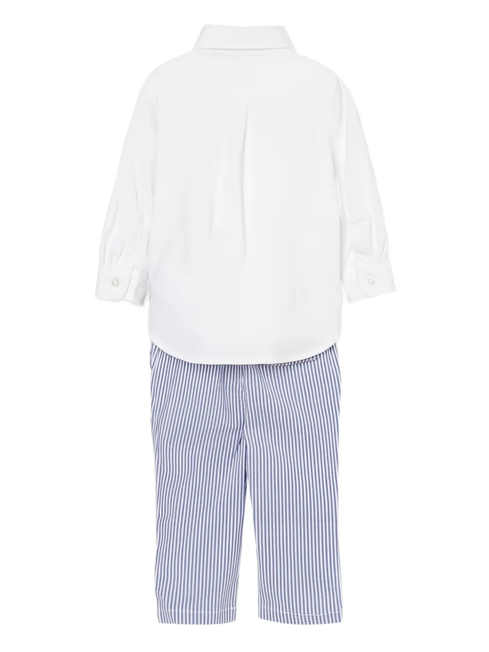 POLO RALPH LAUREN KIDS Broekset met borduurwerk Blauw