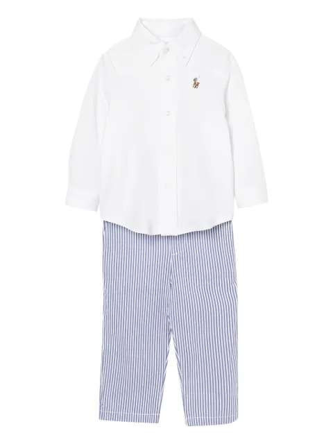 POLO RALPH LAUREN KIDS Conjunto 2 peças com bordado