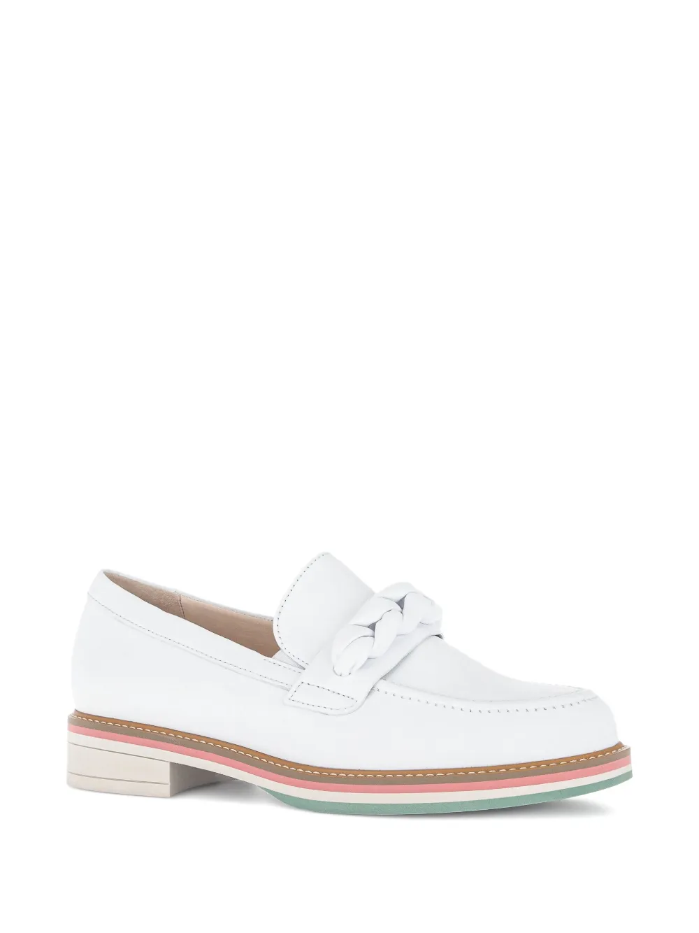 GABOR braided-detail leather loafers | Image 2