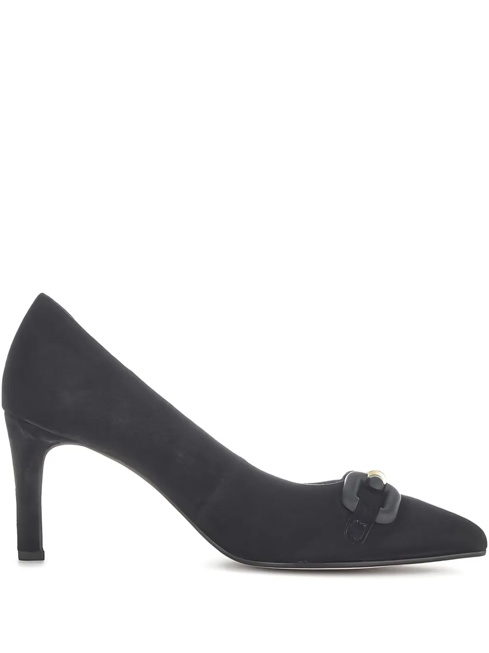GABOR suede pointed-toe pumps | Black | Image 1