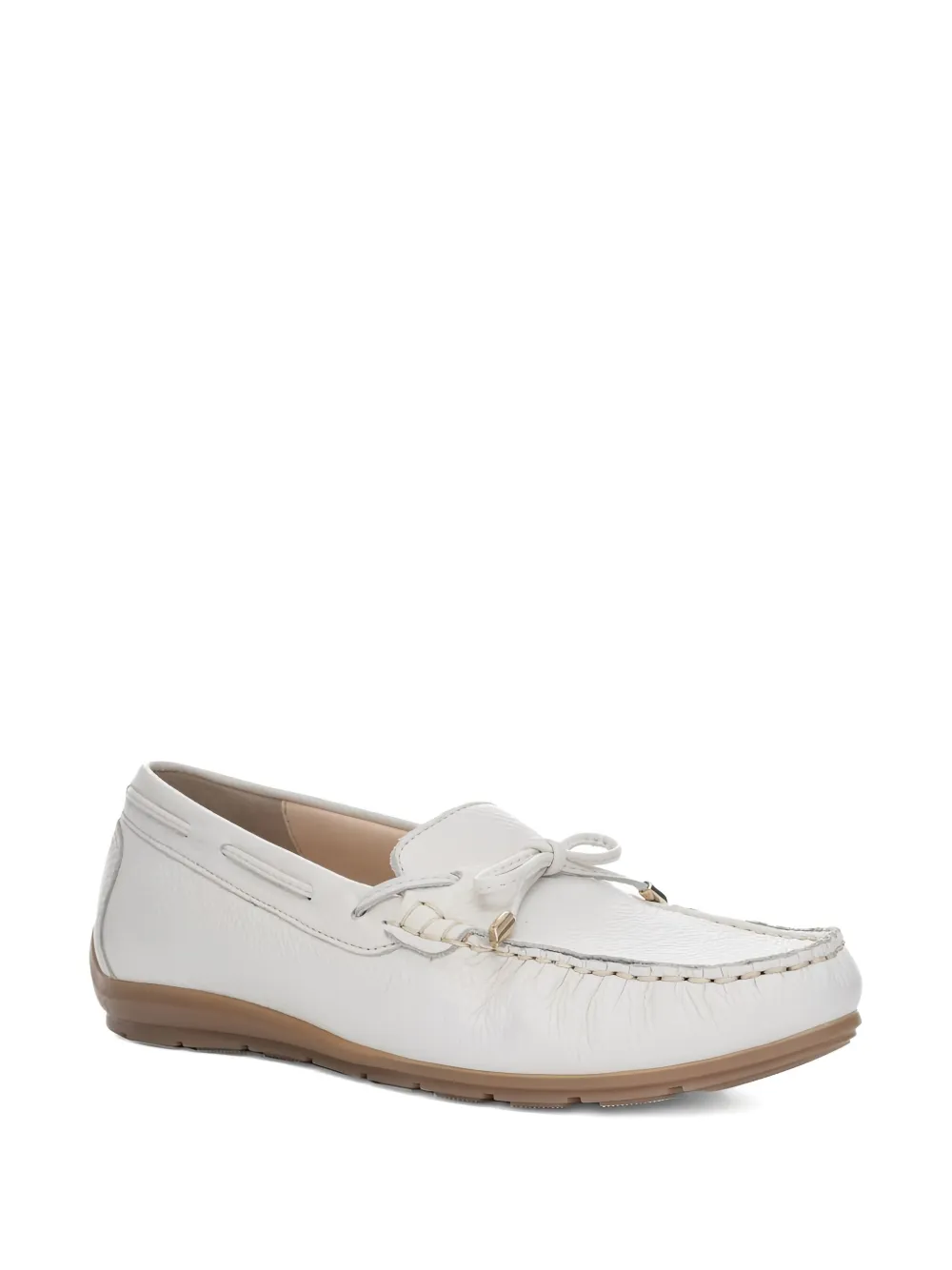  Ara Alabama Leather Loafers - White 
