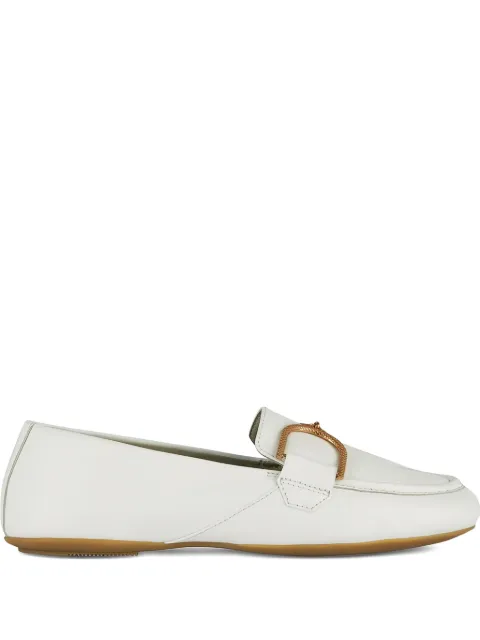 Geox buckle-detail loafers