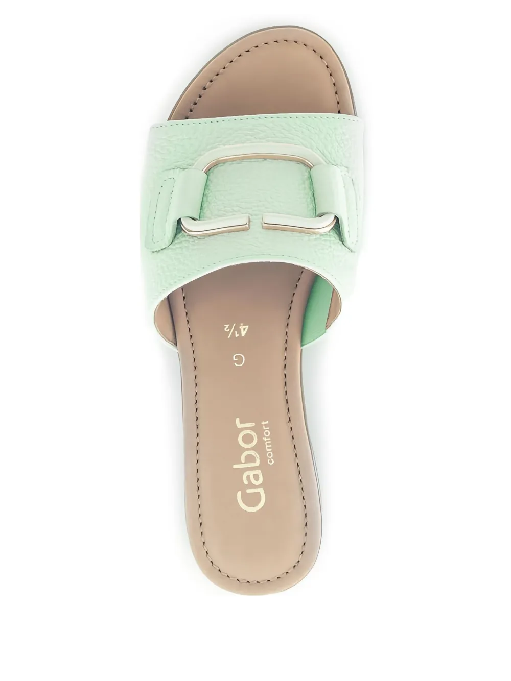 GABOR buckle-embellished sandals Green