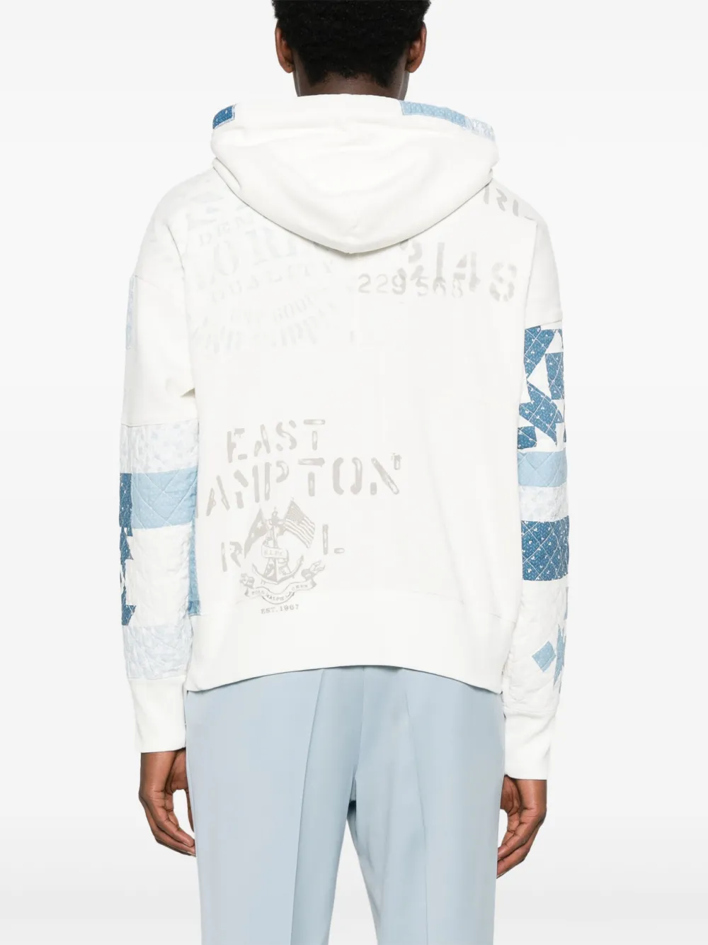 Polo Ralph Lauren Hoodie van katoenblend Wit
