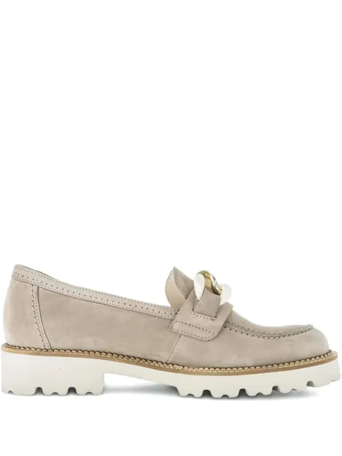 GABOR chain-embellished loafers