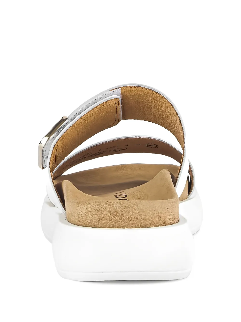 GABOR double-strap sandals White