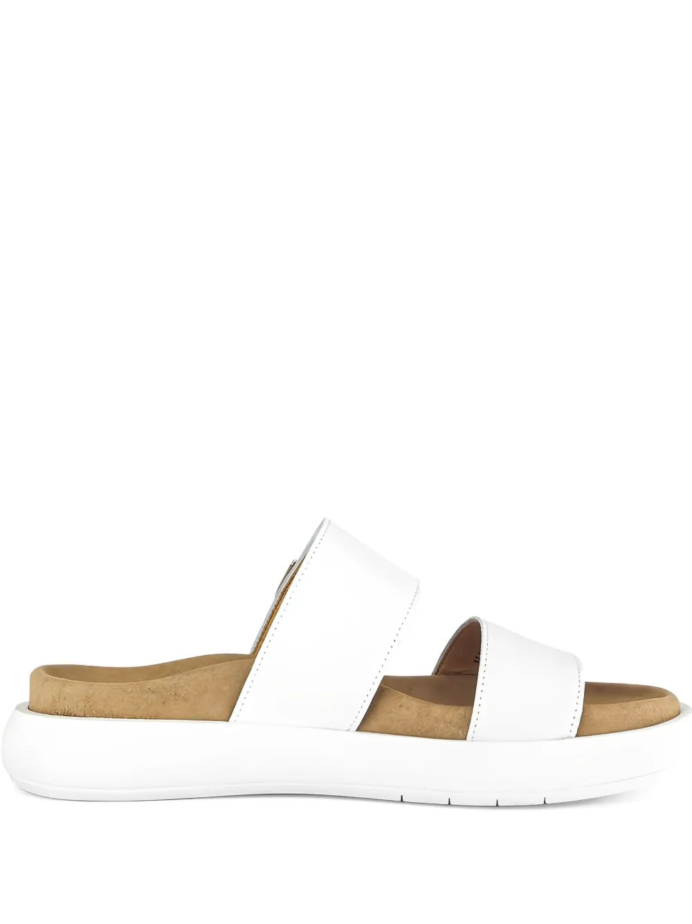 GABOR double-strap sandals White