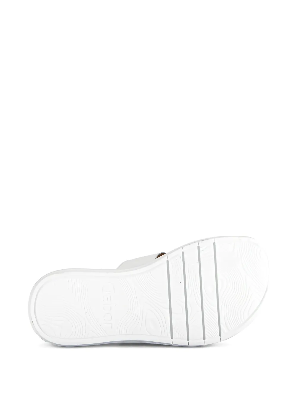 GABOR double-strap sandals White