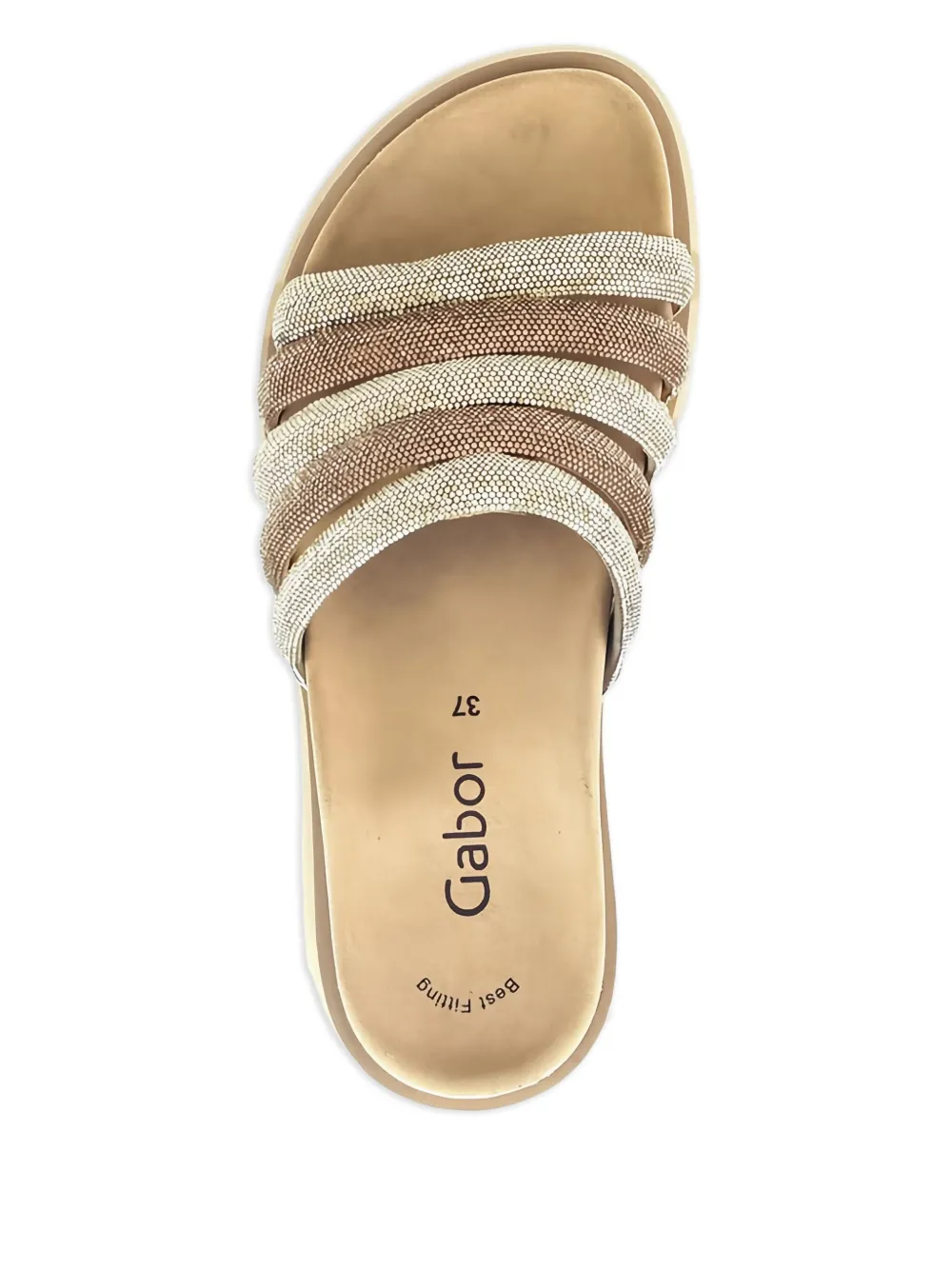 Gabor Rhinesotne-embellished Sandals
