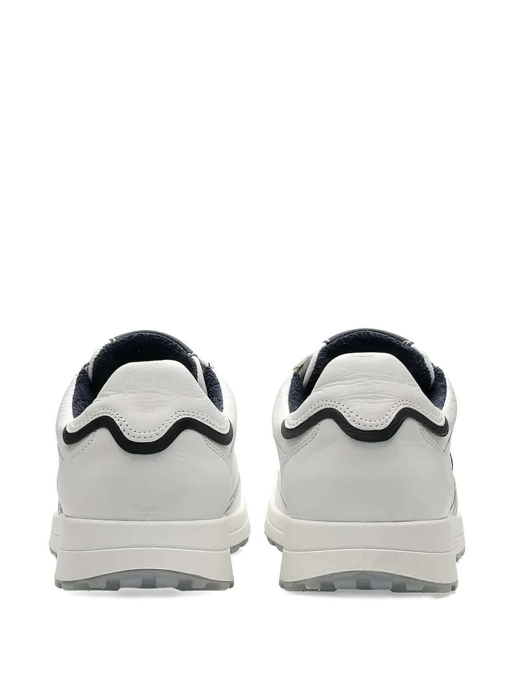 ARA Matteo leren sneakers met vlakken Wit